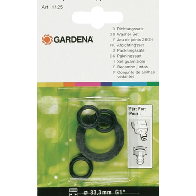 Anneaux de caoutchouc de set Gardena