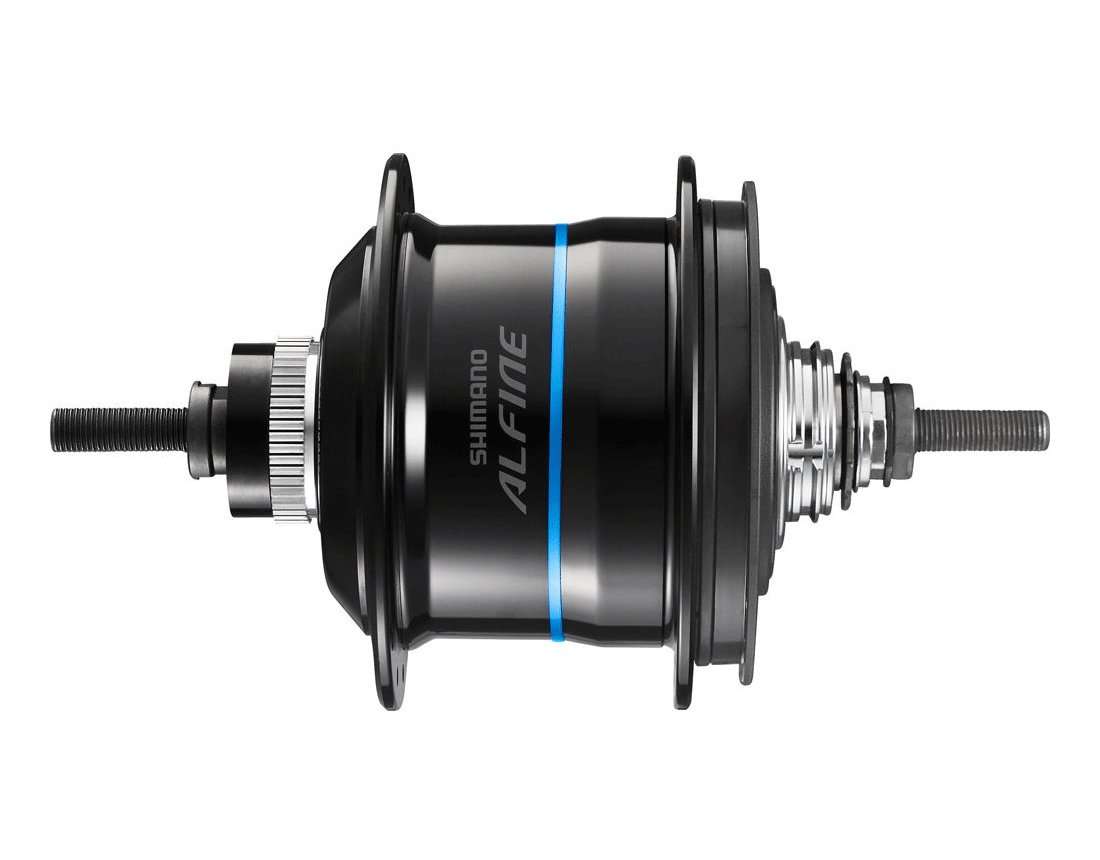 Moyeu à engrenages interne à verrouillage central Shimano Alfine Di2 SG-S7051 à 8 vitesses