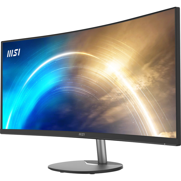 Moniteur ultra-large incurvé Msi pro mp341cq 34 (noir, 2x hdmi, port d'affichage)