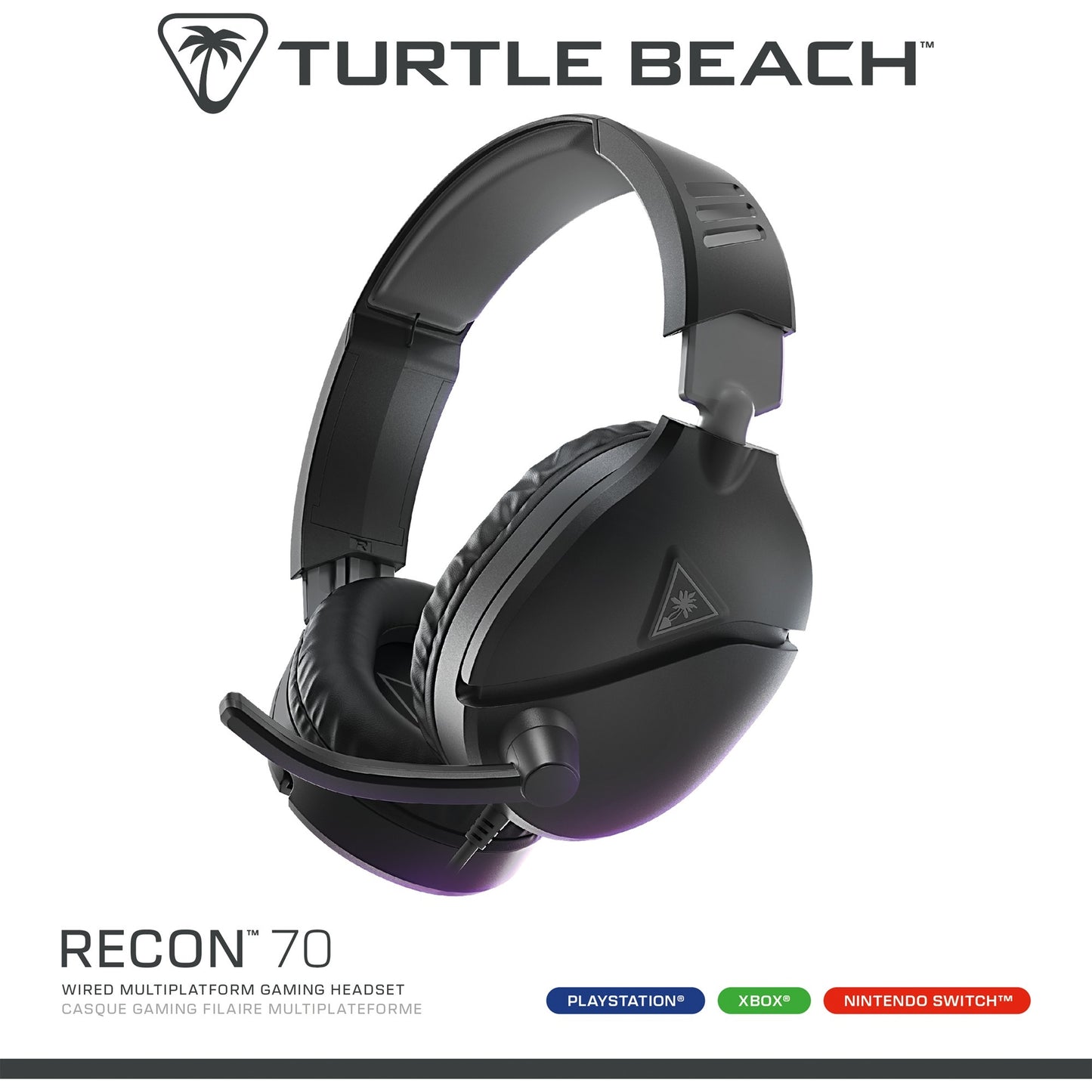 Turtle Beach Ear Recon 70p Black (2024)