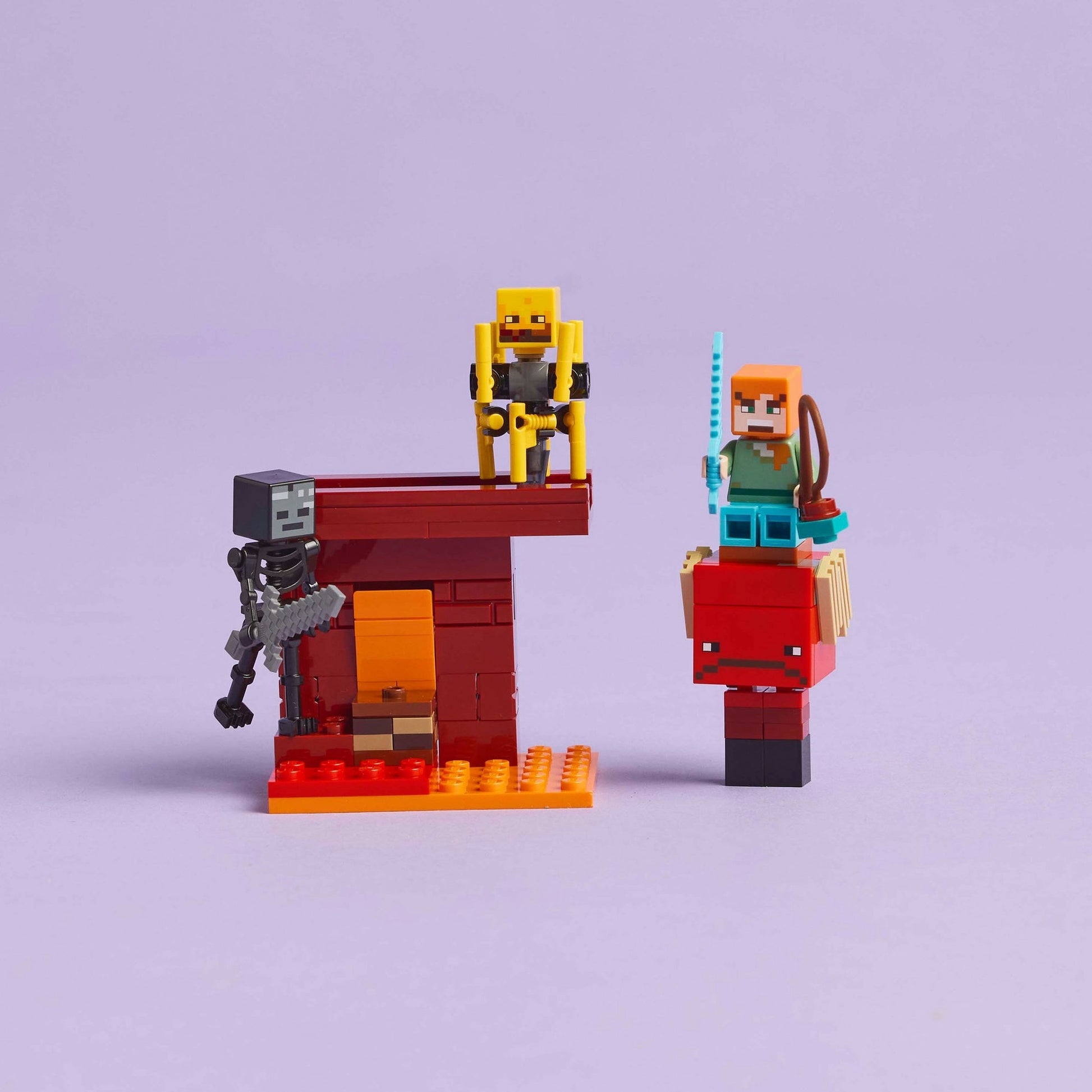 LEGO LEGO MINECRAFT 21266 La lave roule dans le bas