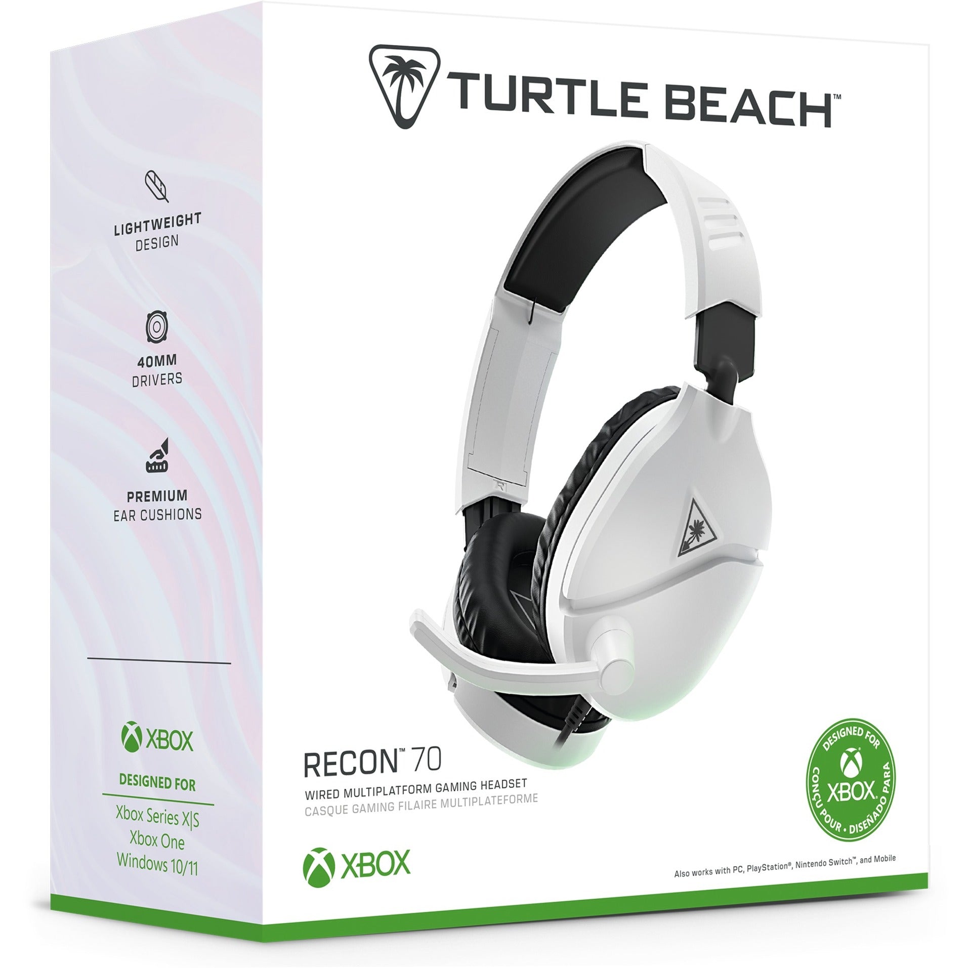 Turtle Beach Ear Recon 70x White (2024)