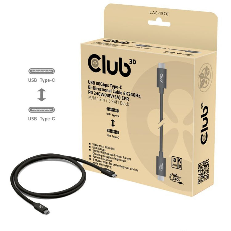 Club 3D USB-C 80 Gbit / ste