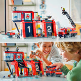 Lego LEGO City 60414 Caserne de pompiers et camion de pompiers - afbeelding 5