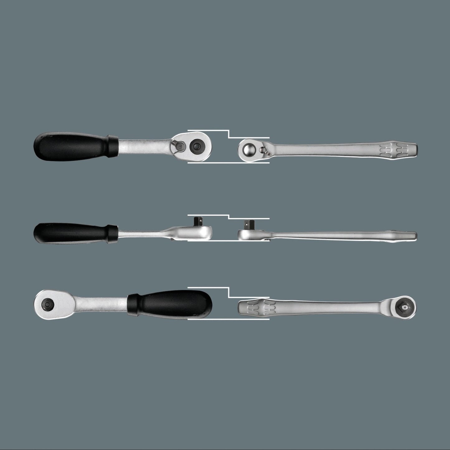 WAA 8100 SC 11 Zyklop Metal Ratels Set