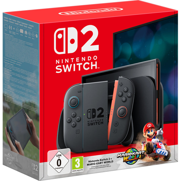 Nintendo switch 2 + console de jeu Mario Kart World
