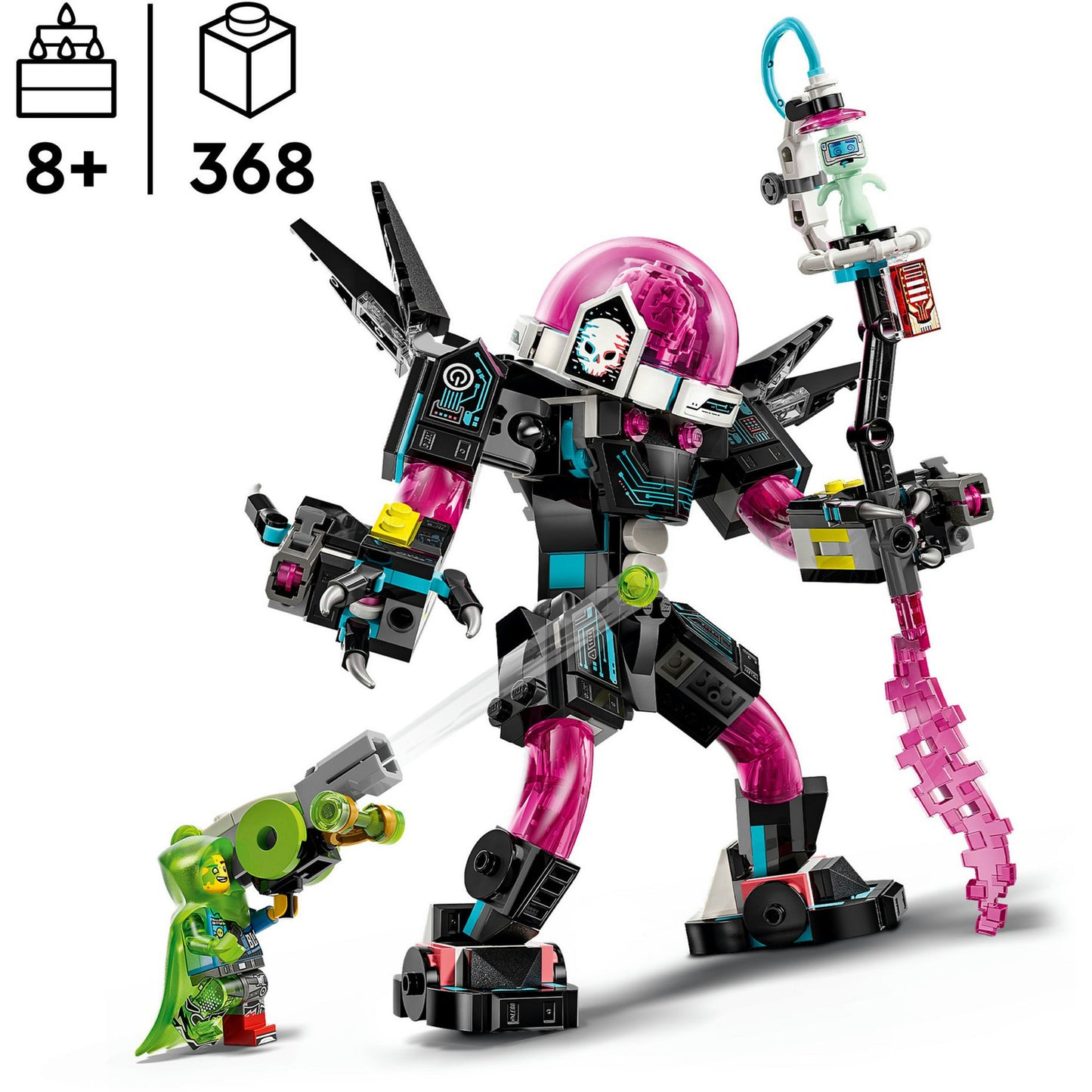 LEGO 71495 Dreamzzz Mateo vs Cyber ​​Brain Mecha