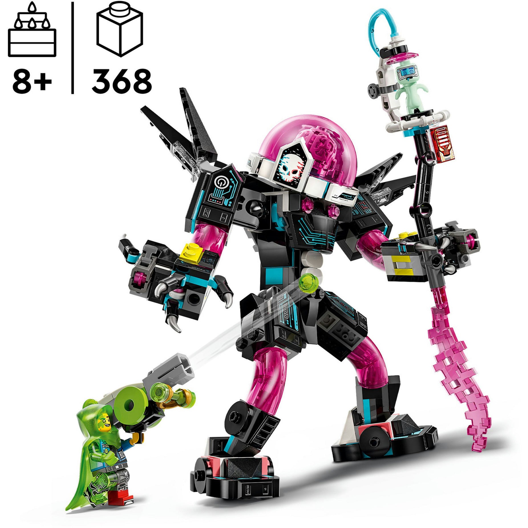 LEGO 71495 Dreamzzz Mateo vs Cyber ​​Brain Mecha