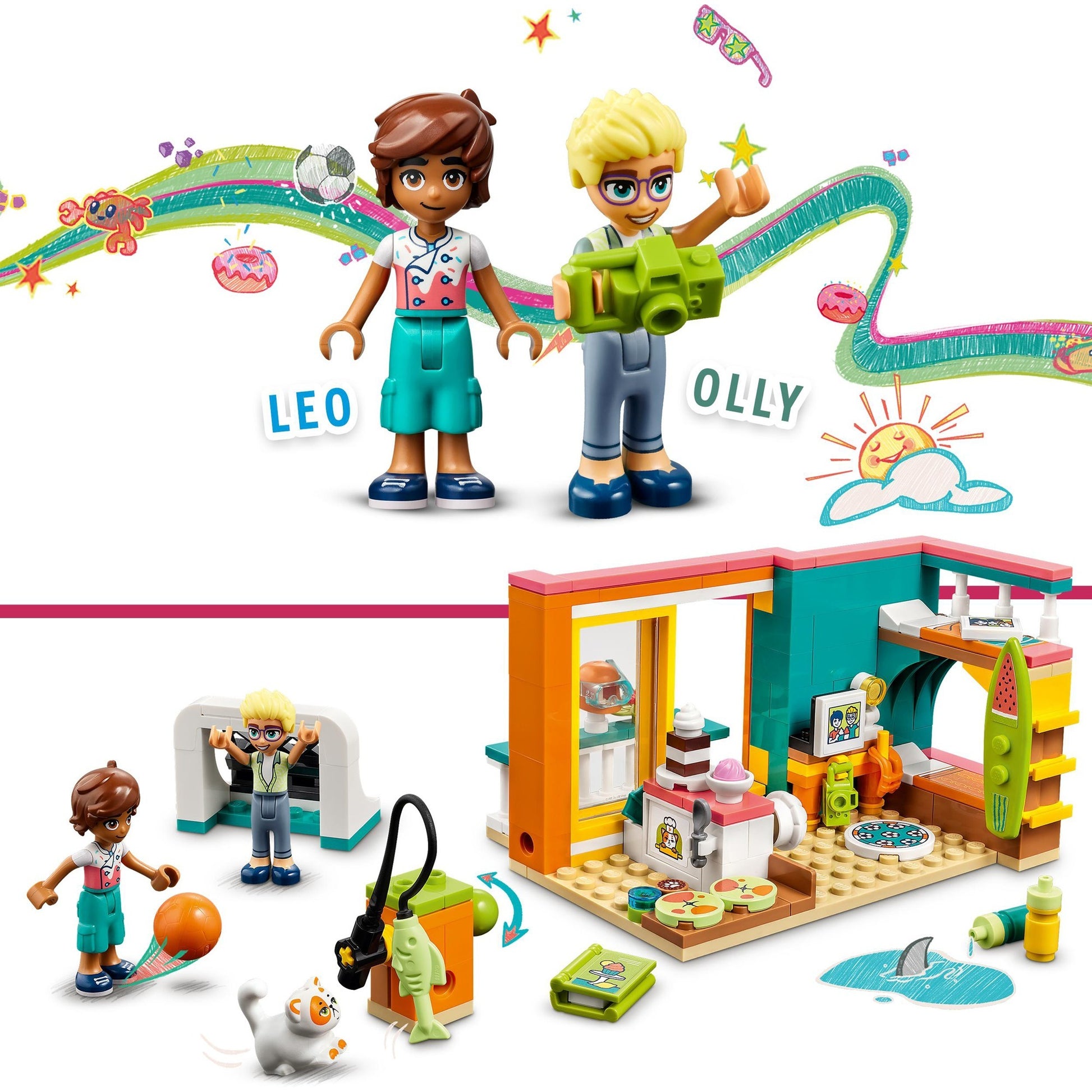 LEGO LEGO AMIS 41754 LEO'S ROOM