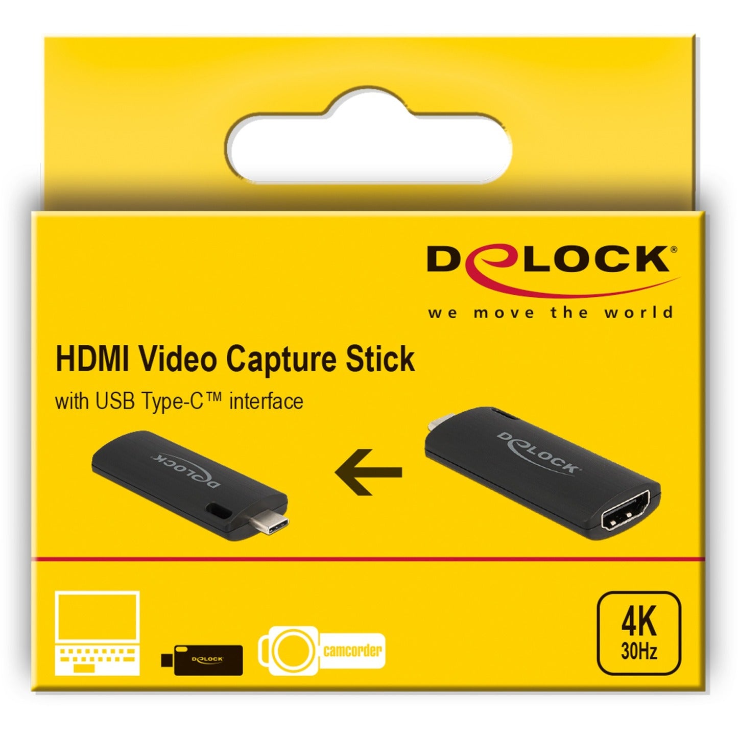 Dellock HDMI Capture vidéo Capture Stick USB-C