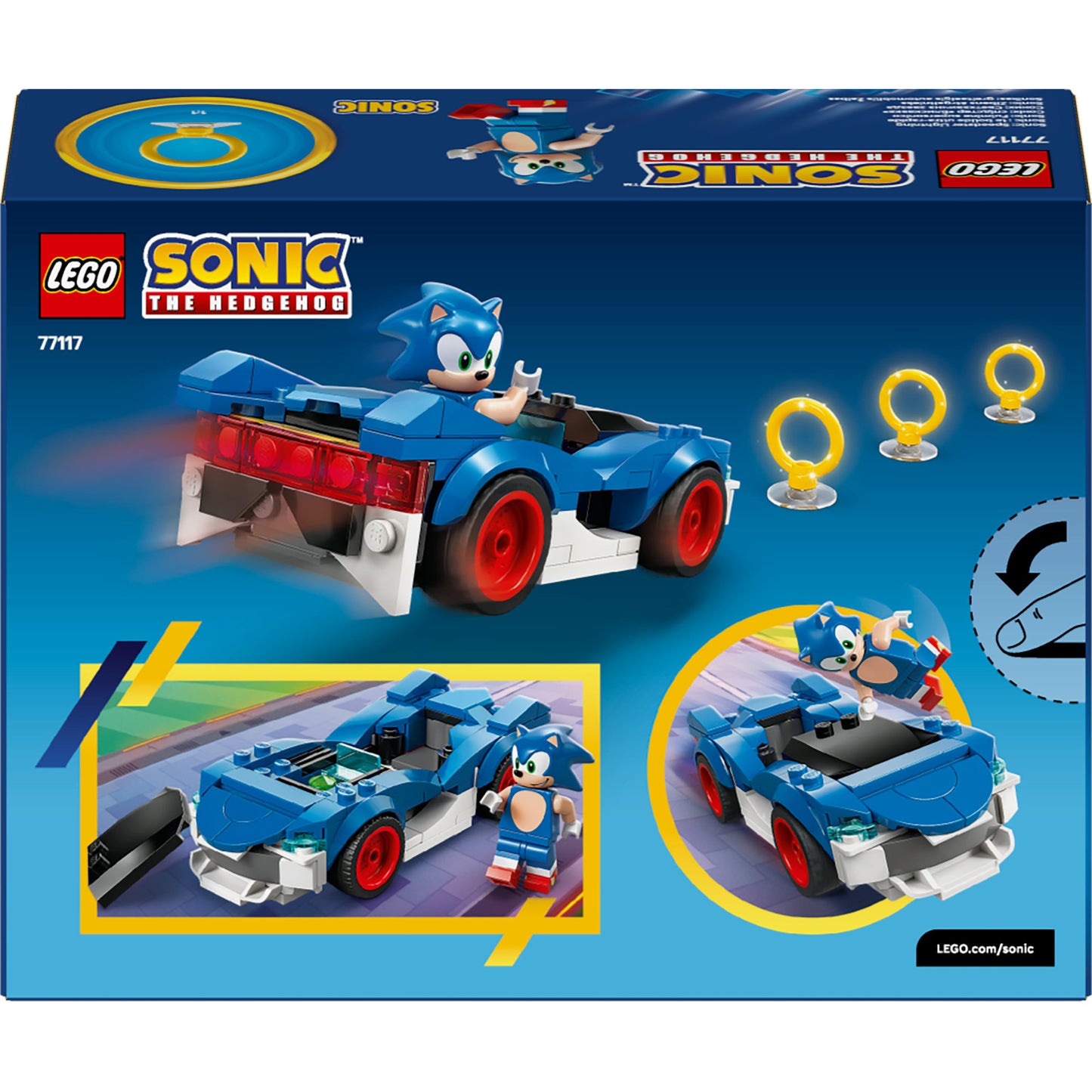 Lego Sonic 77117 Sonic Speedster Foudre | 2 pièces