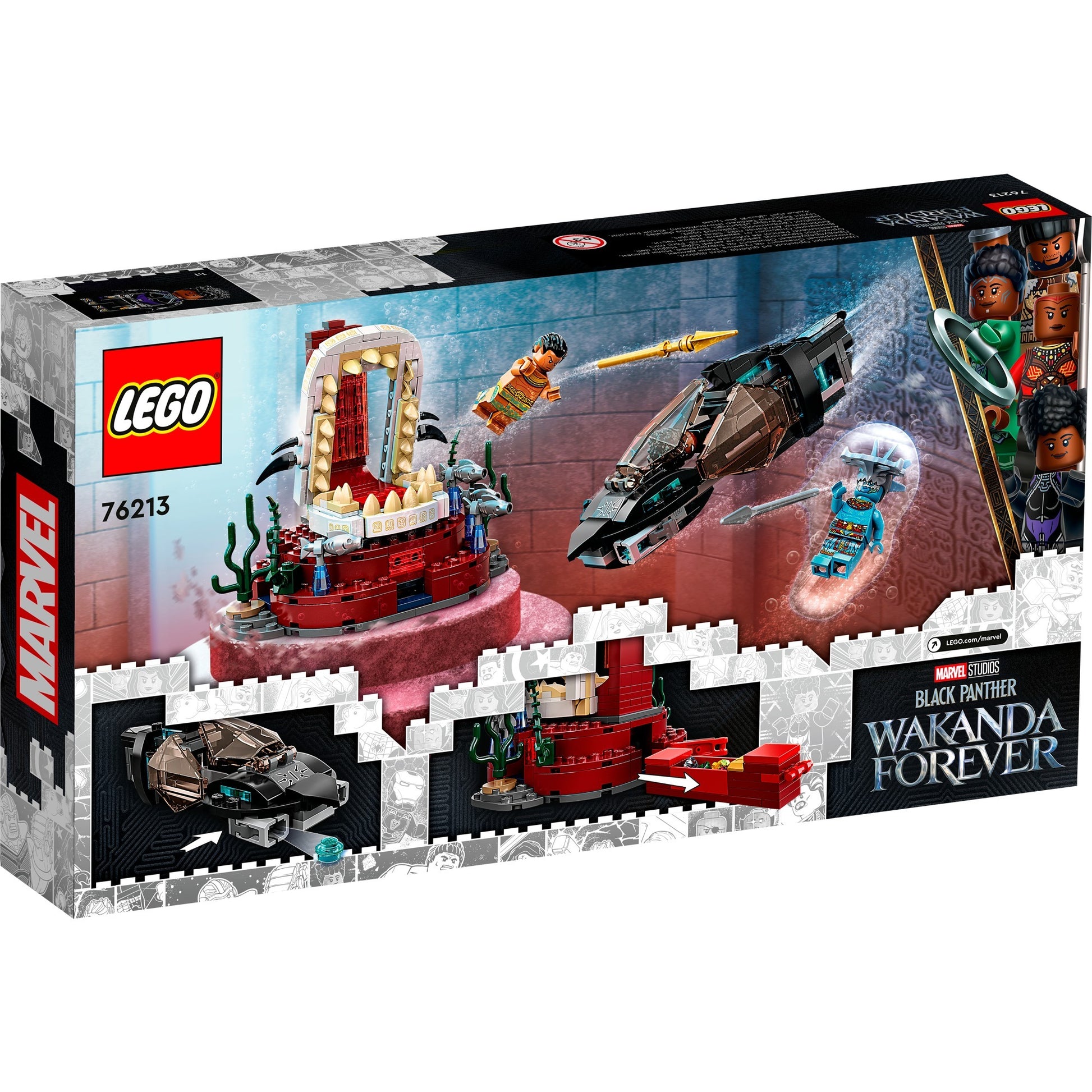 LEGO LEGO Super Heroes 76213 King Namor’s Throne Hall