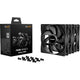 Soyez silencieux! pure ailes 3 ventilateurs de boîtier (noir, 3 pièces, 120 x 120 x 25 mm, pwm)