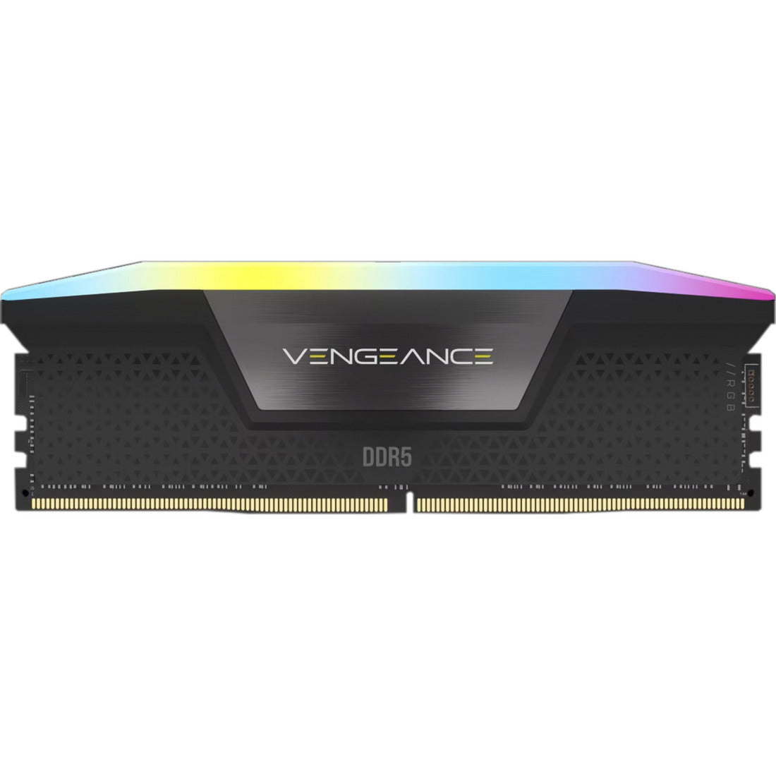 Corsair Vengeance RGB 32 Go DDR5-6000 (2x 16 Go) RAM (noir, cmh32gx5m2d6000z38, xmp, expo)