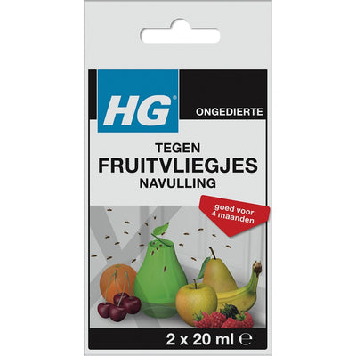 Hg Recharge des mouches des fruits