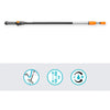 Gardena Cleansystem Telescopic Steel M XL, pour Verde