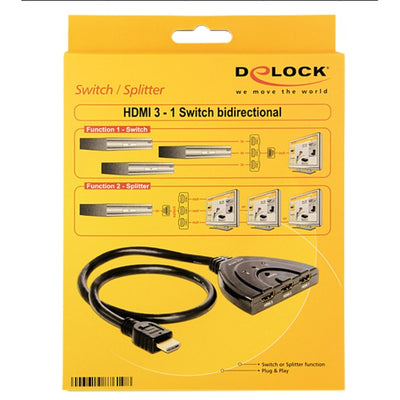 Dellock HDMI 3> 1 interrupteur