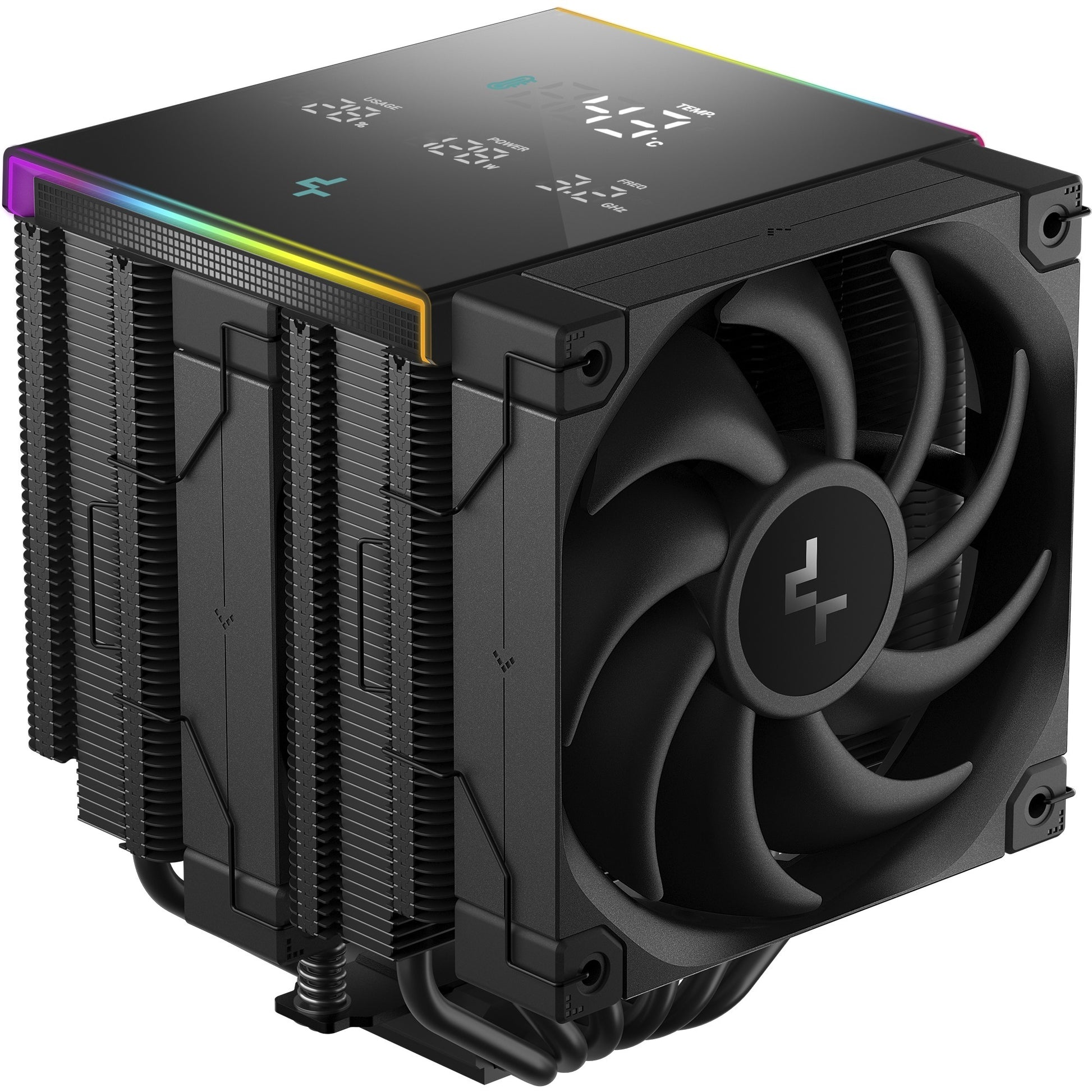 Refroidisseur de processeur Deepcool AK620 Digital Pro RGB (noir)