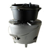 The Windmill Dutch Oven Poêle de cuisson 4,5 qt (noir, ø 25,5 cm | 3,8 litres)