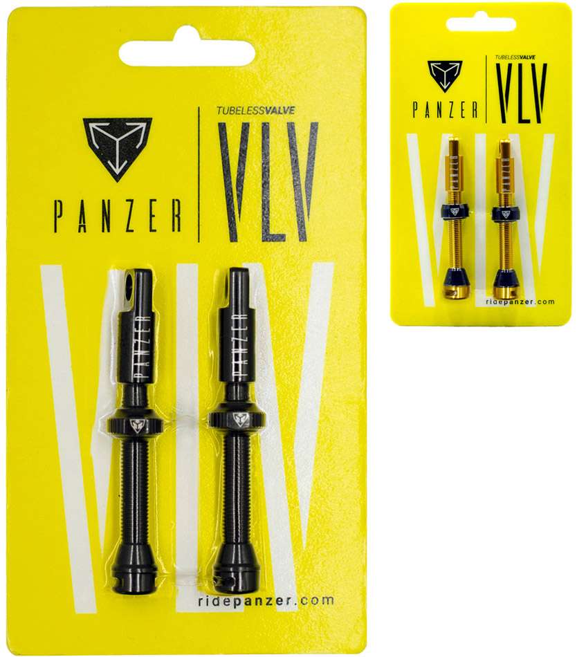 Valves tubeless Ridepanzer haut débit 48mm (la paire)