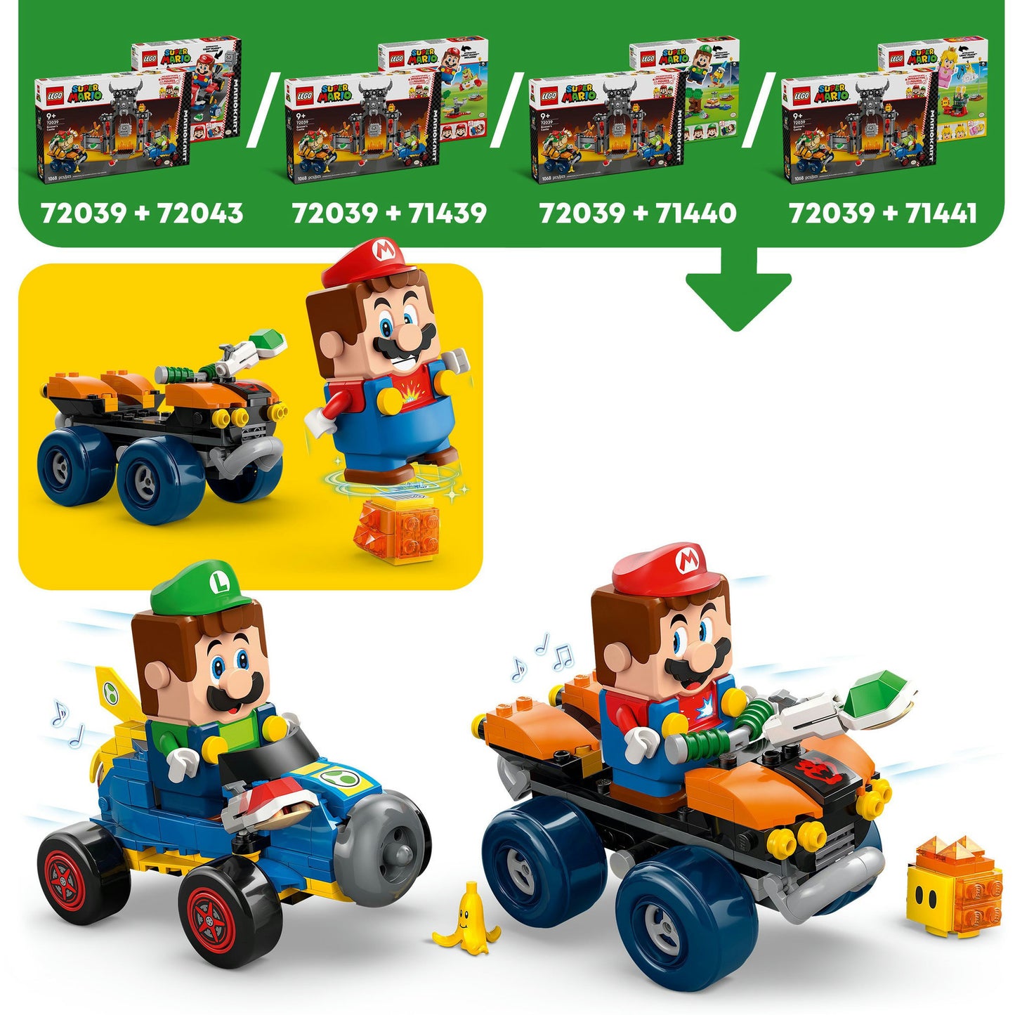 Lego Super Mario 72039 Bowsers Castle