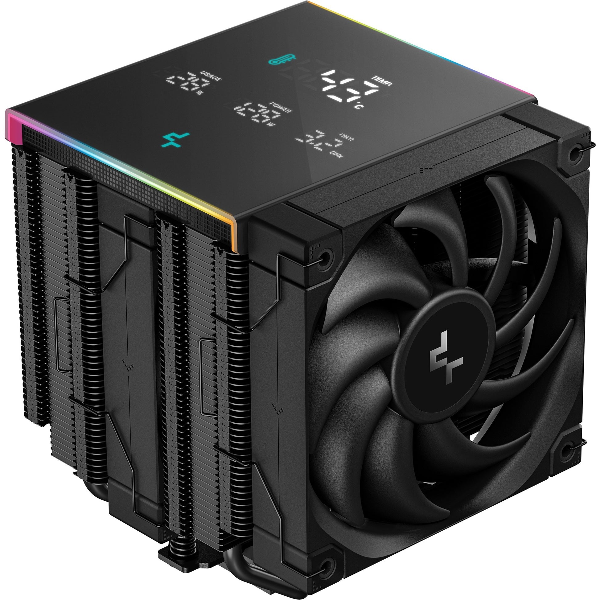 Refroidisseur de processeur Deepcool AK620 Digital Pro RGB (noir)