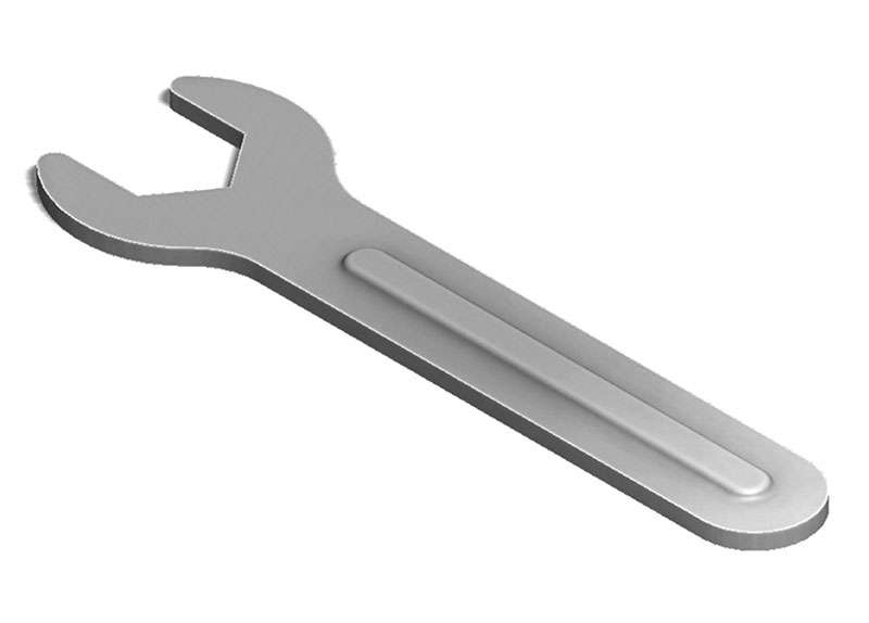 Clé à fourche Katana 8 mm pour vis de raccordement du flexible de frein