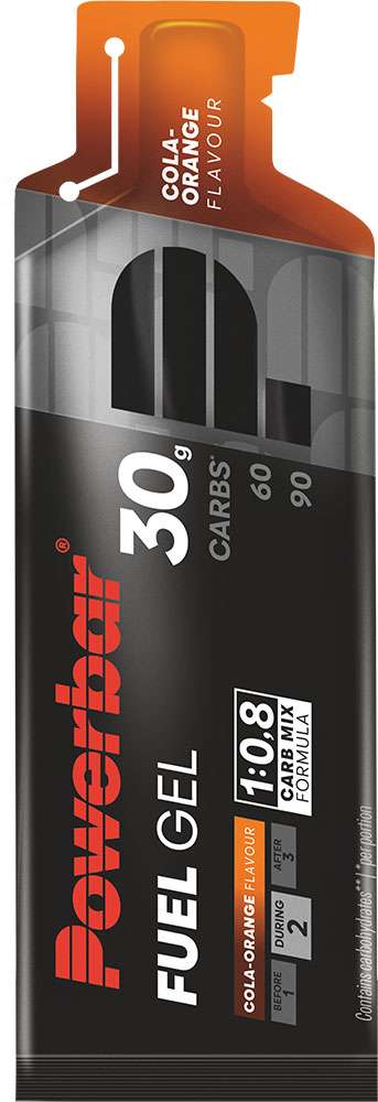 Gel combustible Powerbar ligne noire 30 50ml