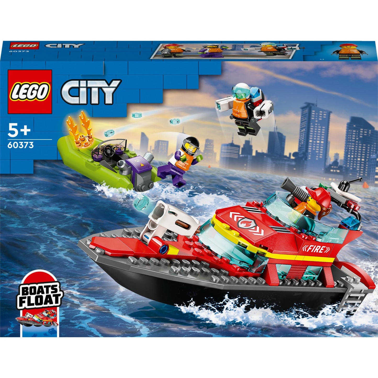 LEGO LEGO CITY 60373 Rescue Boat Brand