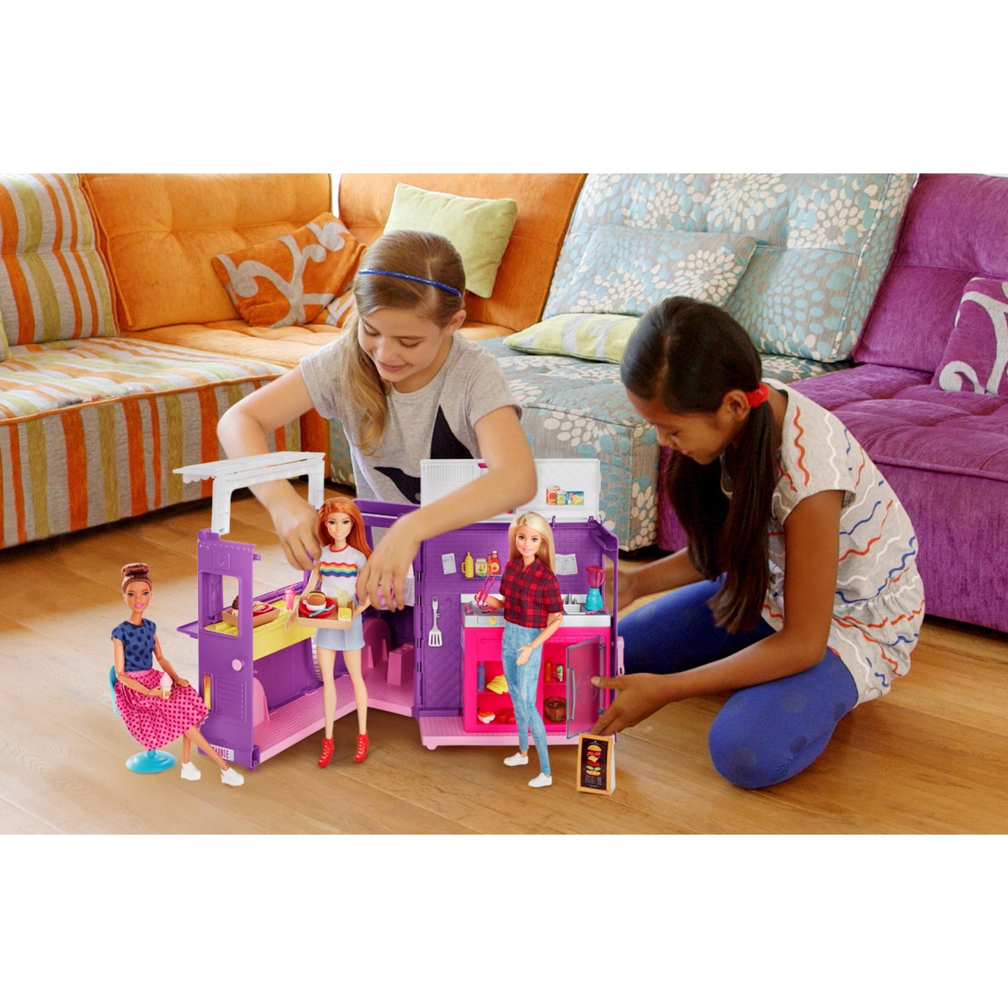 Camion de nourriture Mattel