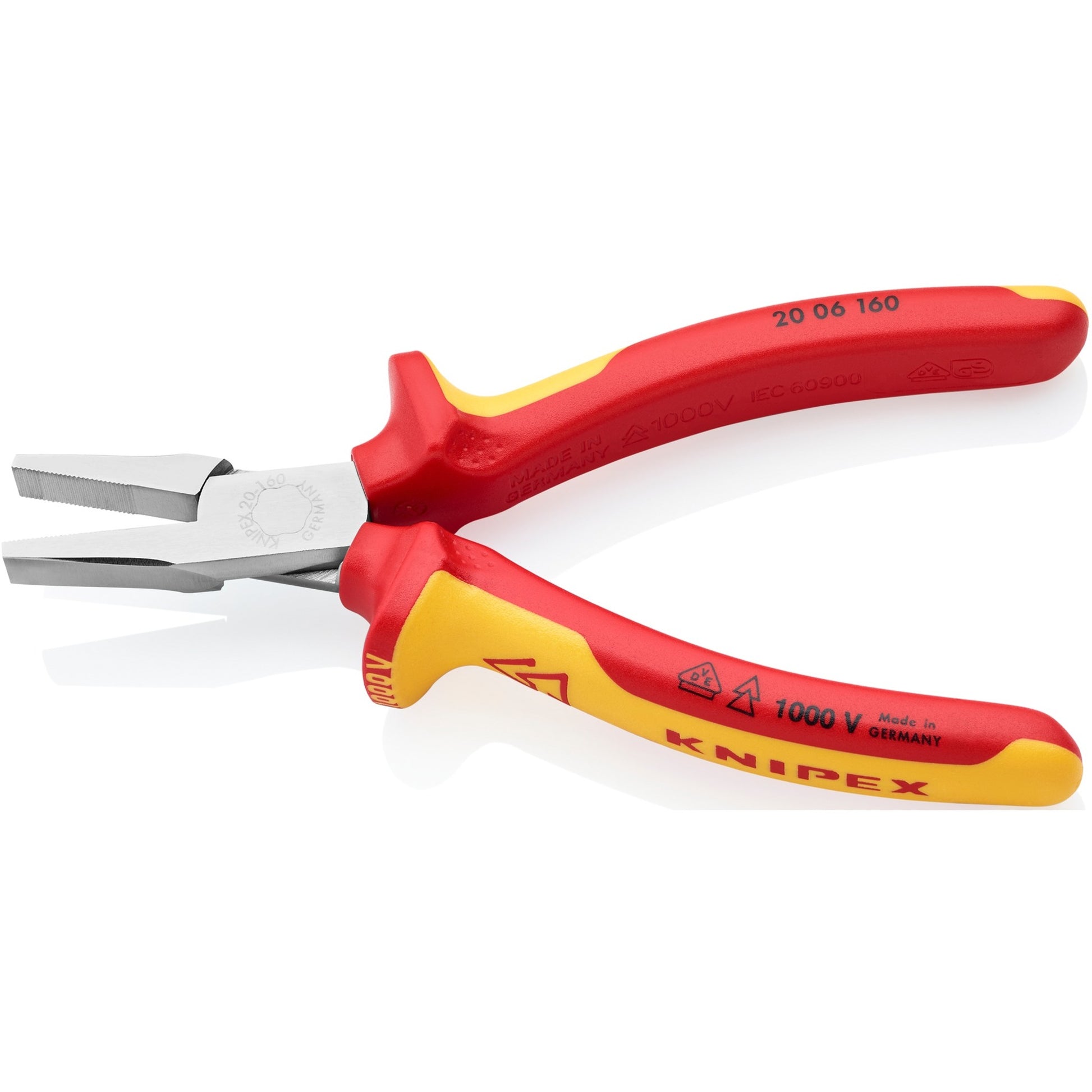 Pang de flexion plate Knipex 20 06 160 VDE