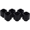 Alphacool eiszapfen 16 Raccord de raccord à compression 10 mm (noir, 6 pièces)