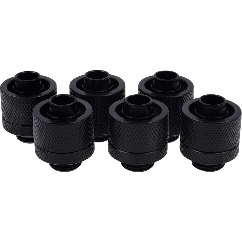 Alphacool eiszapfen 16 Raccord de raccord à compression 10 mm (noir, 6 pièces)