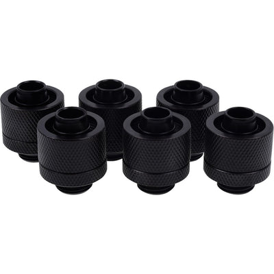 Alphacool eiszapfen 16 Raccord de raccord à compression 10 mm (noir, 6 pièces)