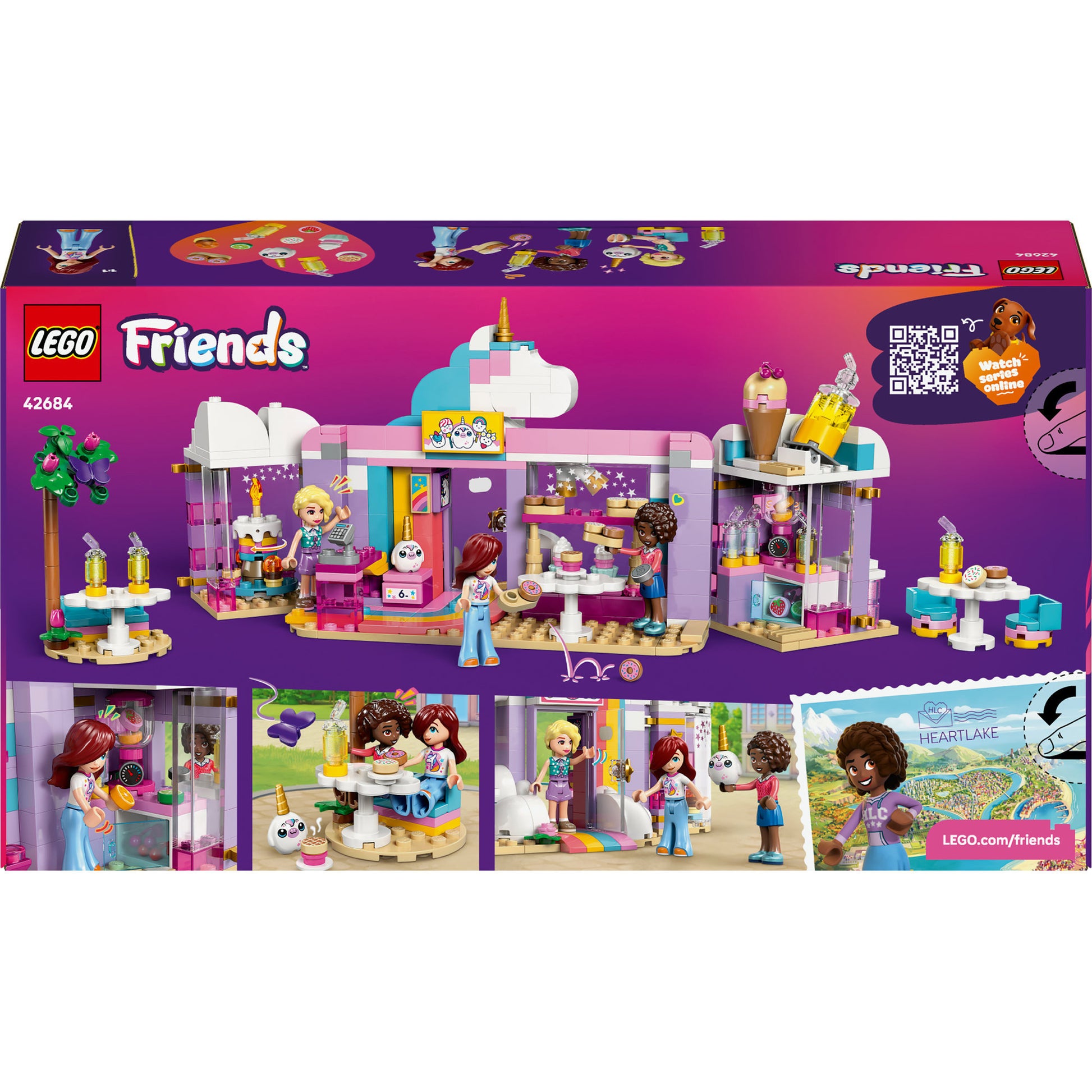 Lego Friends 42684 Le café de rêve de la licorne