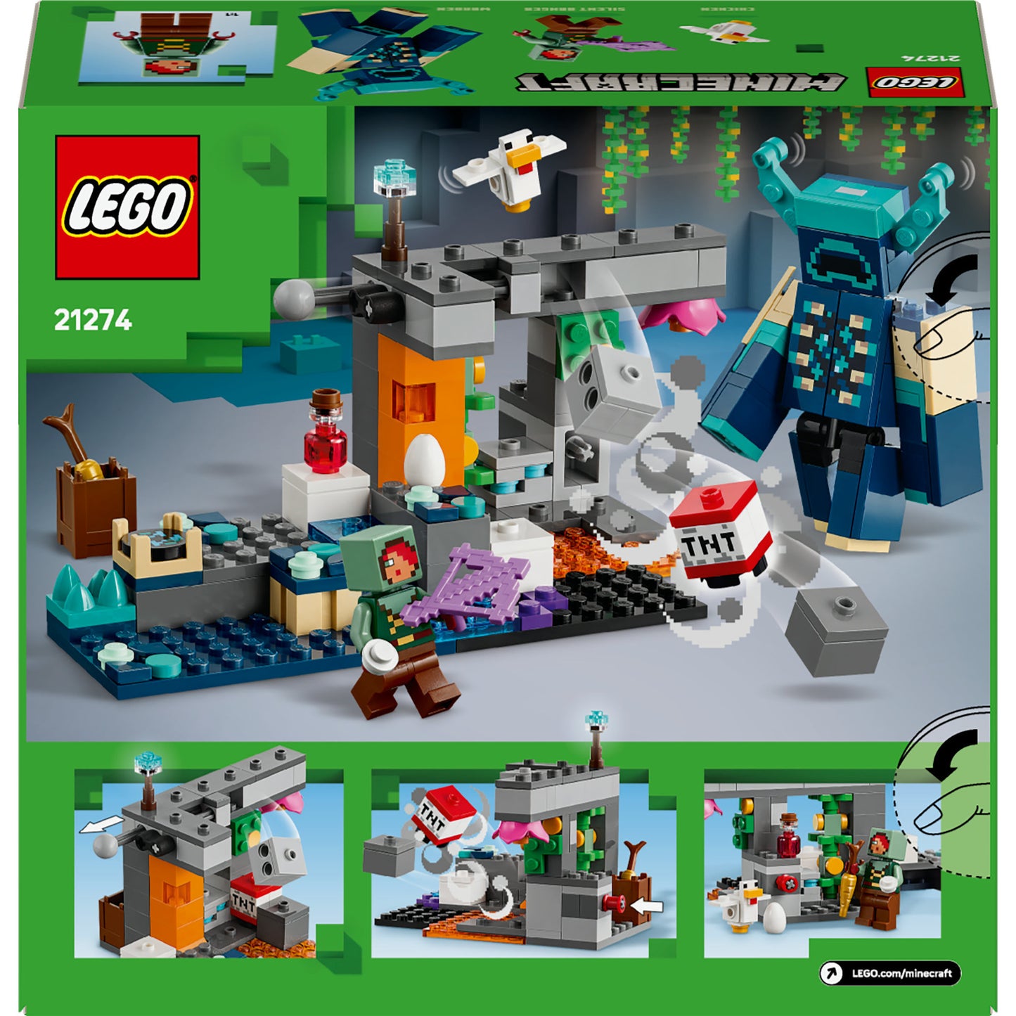LEGO 21274 Minecraft Rencontre avec le superviseur