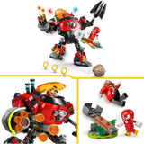Lego Sonic 77005 Knuckles contre Dr Eggman Egg Crusher Mecha - afbeelding 4