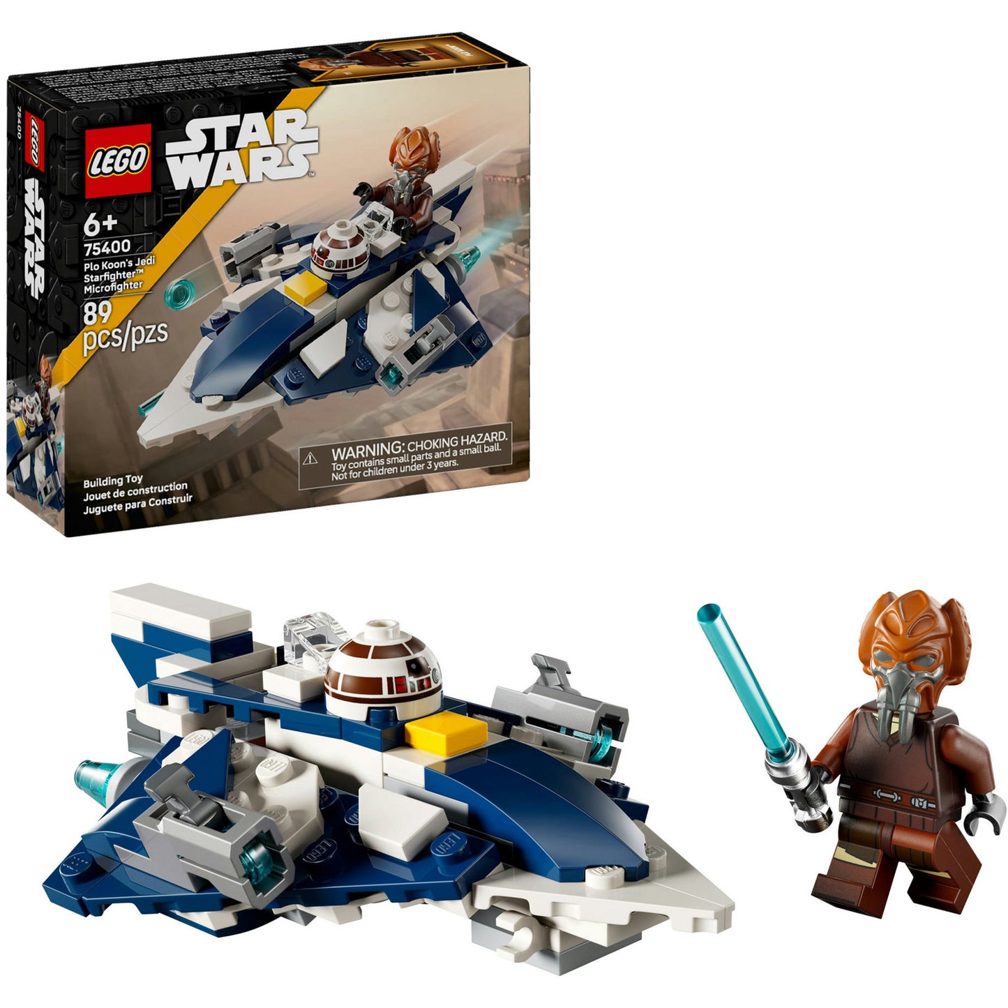 LEGO 75400 Star Wars Plo Koons Jedi Starfighter Microfighter