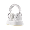 Casque de jeu supra-auriculaire sans fil magnétique Mchose v9 turbo+ (blanc argent, nintendo switch, playstation 4, playstation 5, mobile, pc, usb bluetooth 2,4 g)