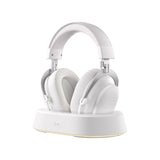 Casque de jeu supra-auriculaire sans fil magnétique Mchose v9 turbo+ (blanc argent, nintendo switch, playstation 4, playstation 5, mobile, pc, usb bluetooth 2,4 g) - afbeelding 1