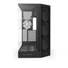 Boîtier tour midi Nzxt h9 flow rgb+ (noir (mat) | 2x usb-a | 1x usb-c | rgb | verre trempé)