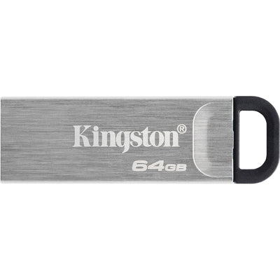 Kingston Kingston DTKN 64 Go Datatrailler Kyson, 64 Go, USB 3,2, 200 60 Mb S, Capless, Silver