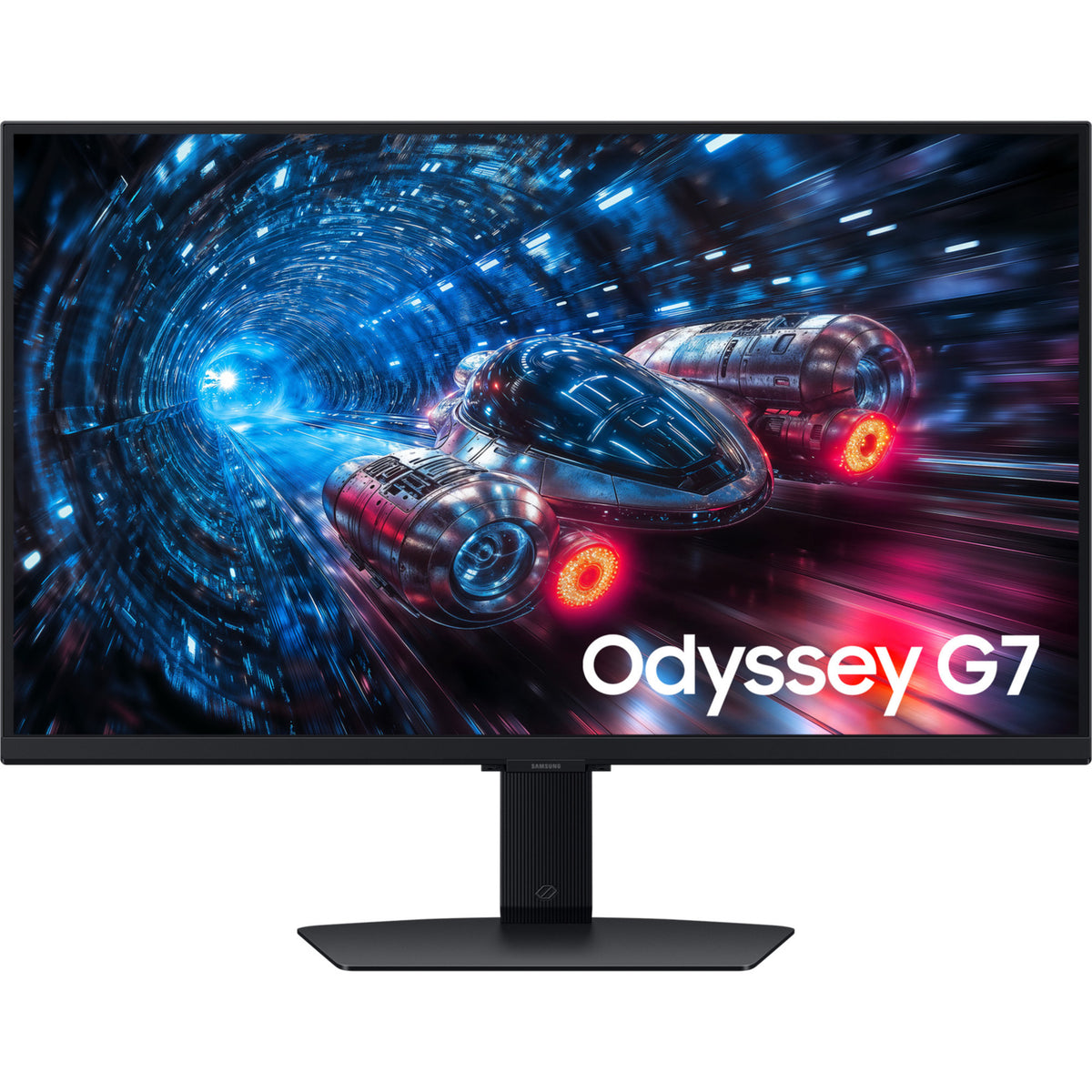 Moniteur de jeu Samsung Odyssey G7 G70F 27 4K UHD (noir, 2x HDMI, DisplayPort, 2x USB-A, USB-B, 180 Hz 360 Hz)