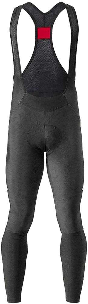 Castelli velocissimo 5 - cuissard à bretelles avec peau de chamois noir argent reflex