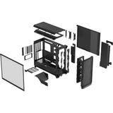 Fractal design meshify 3 xl big tower housing (noir | 2x USB-A | 1x USB-C | verre trempé) - afbeelding 11
