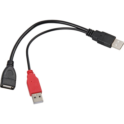 Câble Dellock Y 2x USB-A 2.0 mâle> 1 x USB-A 2.0 FEMME