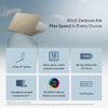 Asus zenbook a16 ux3607oa-sq013w 16 copilot+ ordinateur portable (beige | snapdragon x2e-94-100 | qualcomm adreno | 48 go | SSD 1 to | OLED)
