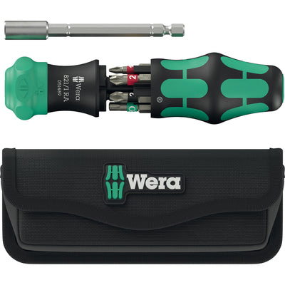 Wera kraftform kompakt 28 ra avec sac, jeu d'embouts 6 pièces