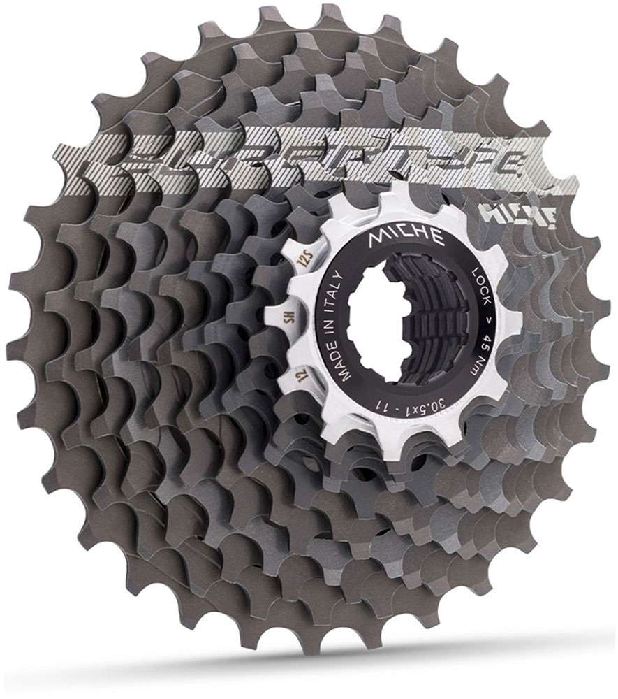 Cassette Miche supertype 12 vitesses pour shimano