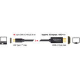 Dellock USB-C (mâle)> HDMI (mâle) (mode DP ALT) - afbeelding 2